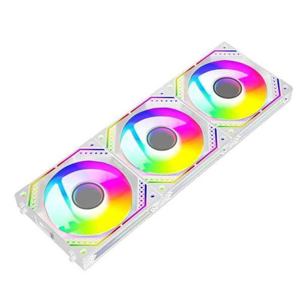 High Performances 360mm Case Fan 4Pin ARGB Fan for Computer Case Noiseless Cooling Solution Effective Heat Dissipation Water Cooling 360mm Fan - Image 5