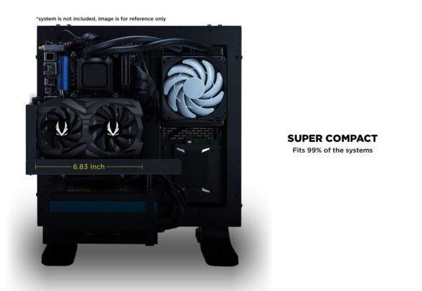 ZOTAC Gaming GeForce GTX 1660 Super 6GB GDDR6 192-bit Gaming Graphics Card, Super Compact, ZT-T16620F-10L (Renewed) - Image 6