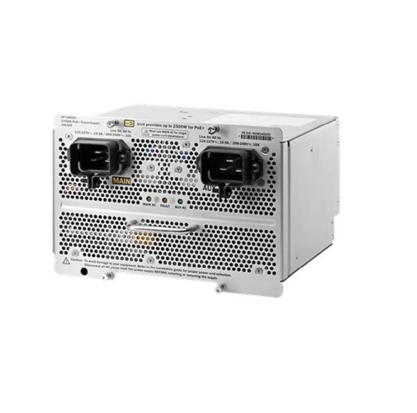 HP J9830B Power Supply 5400R 2750W POE+ Z2 (Renewed)