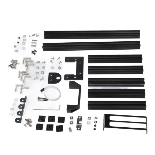 VBESTLIFE Aluminum Alloy Vertical Open Computer Motherboard Case Rack with HDD and Water Cooling Position for ITX/17x17/17x19 Motherboards, VBESTLIFEf4da3yqro7 - Image 2