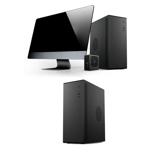 PC Gaming Case, Metal Fine Space Layout Desktop Computer Case Gaming PC Case Multiple Interfaces Gaming Computer PC Case for Home Office School - Image 5