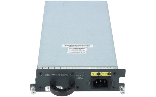 Cisco C3K-PWR-750WAC 750W Power Supply (Renewed)