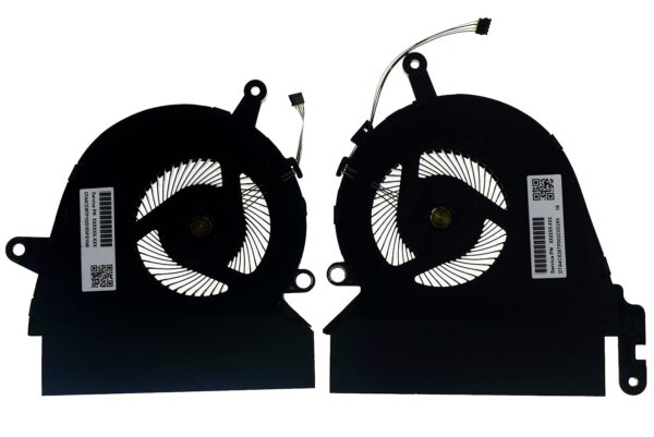 Rangale CPU+GPU Cooling Fan for HP Spectre 15-DF1033DX 15-DF0033DX 15-DF0043DX 15-DF0013DX Series Laptop L41482-001 L41483-001