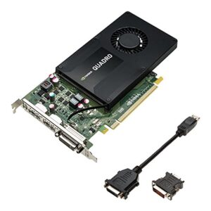 PNY NVIDIA Quadro K2200 Graphics Cards VCQK2200-PB (Renewed)
