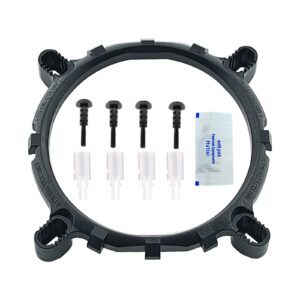 STDEV Effective Heat Sink Base CPU Cooling Fan Bracket for LGA1150 1200 Achieve Low Temperatures Superior System Stability