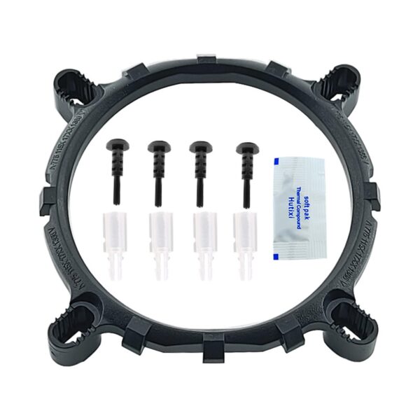 STDEV Effective Heat Sink Base CPU Cooling Fan Bracket for LGA1150 1200 Achieve Low Temperatures Superior System Stability