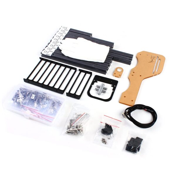 DIY Computer Motherboard Case Rack, Bare Metal PC Frame Vertical Test Bench Computer Case, Self-Assembly Open Air Water Cooling Fan Chassic Rack, Fits ITX M-ATX ATX Motherboard Open Chassis (Black) - Image 7