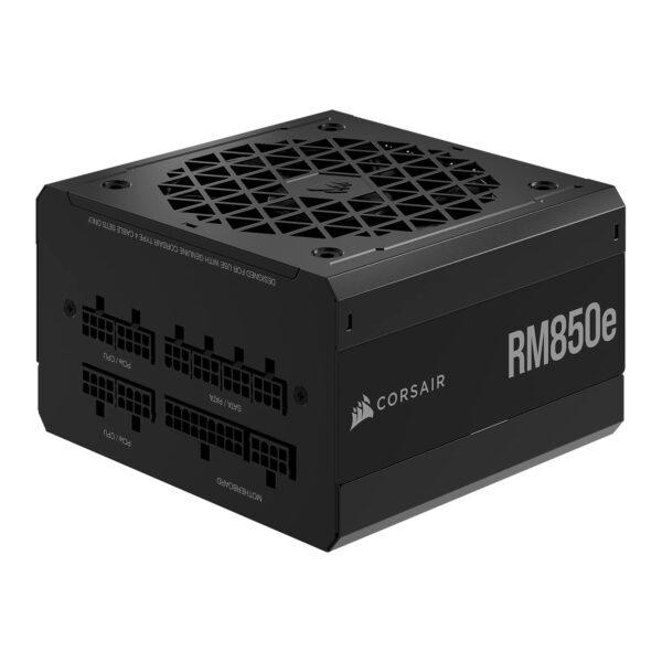 Corsair RM850e Fully Modular Low-Noise ATX Power Supply/PSU for PC - Dual EPS12V Connectors - 105°C-Rated Capacitors - 80 Plus Gold Efficiency - CP-9020249-IN