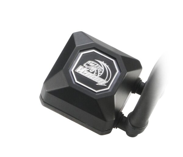 Akasa Venom A20 240 mm Dual Radiator All-in-One Liquid CPU Cooler - Black - Image 3