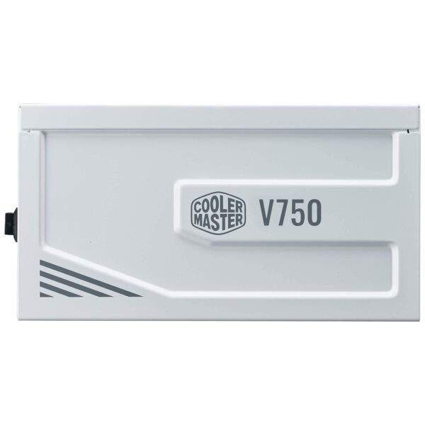 Cooler Master V750 Gold White Edition V2 Full Modular,750W, 80+ Gold Efficiency, Semi-fanless Operation, 16AWG PCIe high-Efficiency Cables (Renewed) - Image 8