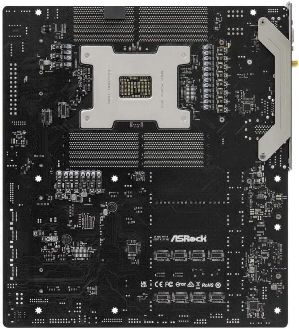 AsRock WRX80 Creator R2.0, EATX, Dual Marvell (Aquantia) 10Gbe LAN, 7.1 CH HD Nahimic Audio, Front Panel Type C USB 3.2 Gen2 Header, 8 Power Phase - Motherboard (Renewed) - Image 2
