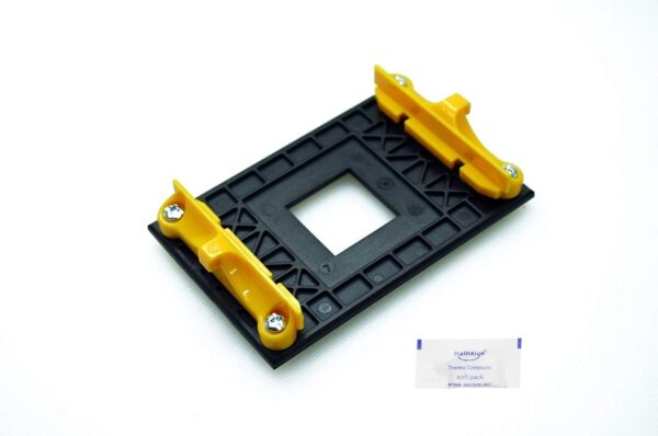 ANBE Hyper CPU Cooler PWM Fan (Mounting Bracket for AMD Fan, Black&Yellow)