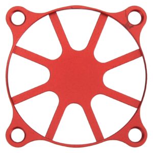Heat Dissipation Fan Guard, Easy To Install Exquisite Look Aluminum Alloy Cooling Fan Cover for Remote Control Model Car