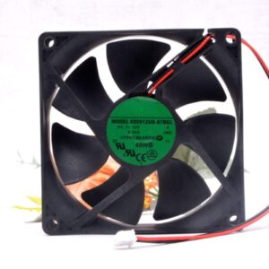 AD0912UX-A7BGL 9225 12V 0.50A CPU Chassis Cooling Fan 9CM 2-Wire 2-Pin