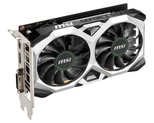 MSI Gaming GeForce GTX 1650 128-Bit HDMI/DP/DVI 4GB GDRR6 HDCP Support DirectX 12 VR Ready OC Graphics Card (GTX 1650 D6 Ventus XS OC) (Renewed) - Image 3