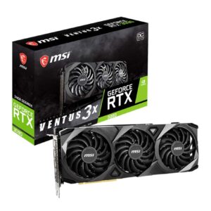 MSI NVIDIA GeForce RTX 3090 Ventus 3X 24GB GDDR6X OC Graphics Card (Renewed)