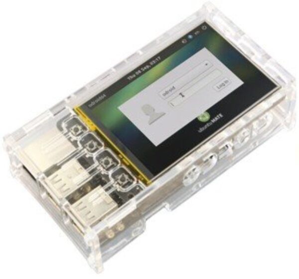 ODROID-C1/C1+/C2 Case Compatible with 3.5 Touchscreen (Smoky White) - Image 4
