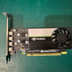 Dell Gaming OEM Nvidia Quadro T1000 4GB GDDR6 128-bit 10Gbps 4X Mini-DisplayPort 1.4a Graphics Video Card 5 Full - 5 Half Height (Renewed)