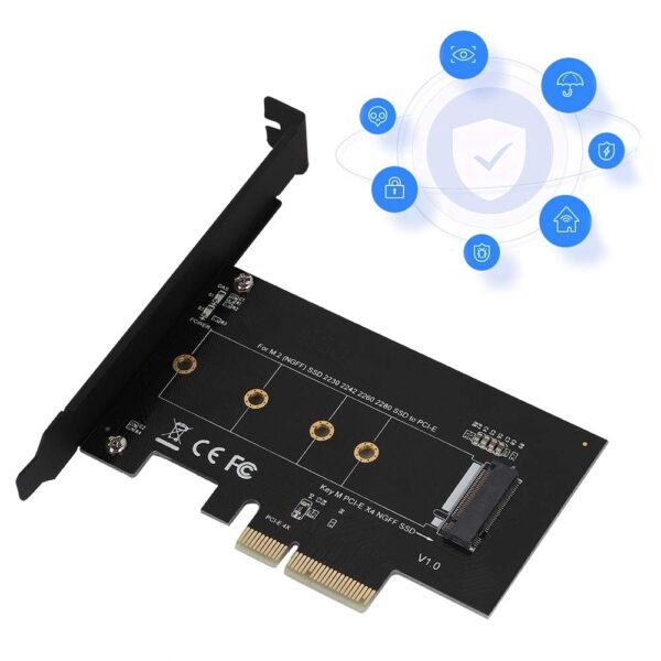 M2 to PCIE30 X4 Expansion Card Converter Adapter HighSpeed Transmission for PCIE SSD - Image 5