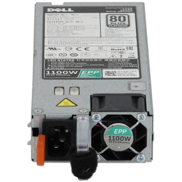 Dell 1100W EPP 80+ Platinum PSU (Y3H8J) (Renewed) - Image 3