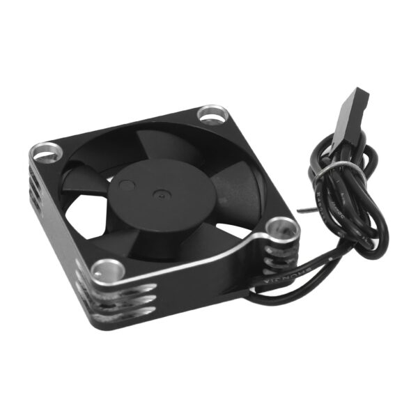 RC Engine Cooling Fan, 15000rpm Lightweight Aluminum Alloy Stable Performance Plastic RC Car Cooling Fan for Replacement (Silver) - Image 2