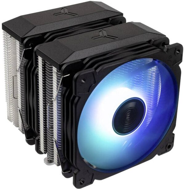 Jonsbo CR-2100 CPU-Kühler Dual Tower, 2X 120mm - Schwarz