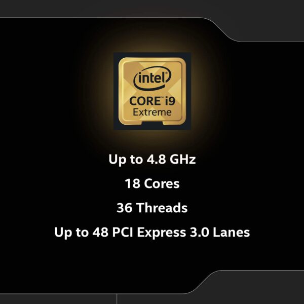 Intel Core i9-10980XE Desktop Processor 18 Cores 36 thread up to 4.8GHz Unlocked LGA2066 X299 Series 165W (Renewed) - Image 3