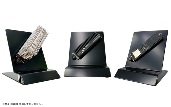 長尾製作所 Nagao Manufacturing NBROS M.2 SSD Compatible Size 2280 Display Stand NB-M2SSD-DP06 - Image 2