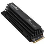 Crucial T705 4TB PCIe Gen5 NVMe M.2 SSD with Heatsink- Up to 14,100 MB/s – Game Ready – Internal Solid State Drive (PC) – +1mo Adobe CC – CT4000T705SSD5