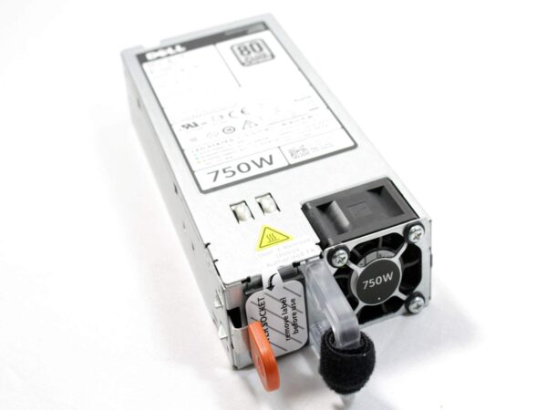Dell 6W2PW 750 WATT REDUNDANT Power Supply for POWEREDGE R620 R720 R720XD (Renewed)