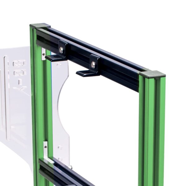 Septpenta DIY Chassis Bracket, Open Case Bracket, Split Hardware Structure, Excellent Heat Dissipation, Support ATX, M ATX, ITX Motherboard, Aluminum DIY Chassis Frame(Green & Black) - Image 9