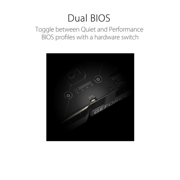 ASUS Dual GeForce RTX™ 4060 OC Edition 8GB GDDR6 (PCIe 4.0, 8GB GDDR6, DLSS 3, HDMI 2.1a, DisplayPort 1.4a, 2.5-Slot Design, Axial-tech Fan Design, 0dB Technology, and More) (Renewed) - Image 4