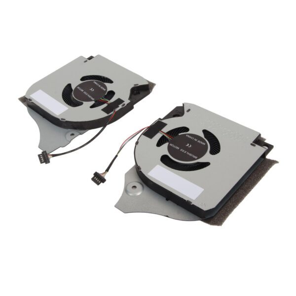 Computer Cooling Fan, Good Heat Dissipation Simple Installation Easy to Use Laptop Cooling Fan 4 Pin Powerful for DELL G5‑5590 G7‑7590 (CPU and GPU Cooling Fan) - Image 4