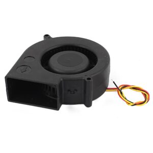 Qtqgoitem Desktop Connector CPU Cooler Cooling Blower Fan 12VDC 0.13A Black (Model: e20 9c8 362 047 c03)