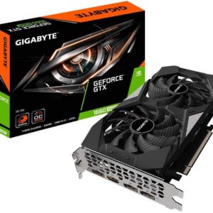 Gigabyte Gv-N166SOC-6GD GeForce GTX 1660 Super OC 6G Graphics Card, 2X Windforce Fans, 6GB 192-bit GDDR6, Video Card (Renewed)