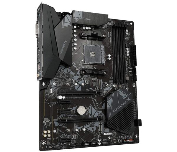 Gigabyte B550 Gaming X V2 (AMD Ryzen 5000/B550/ATX/M.2/HDMI/DVI/USB 3.1 Gen 2/DDR4/ATX/Gaming Motherboard) (Renewed) - Image 3