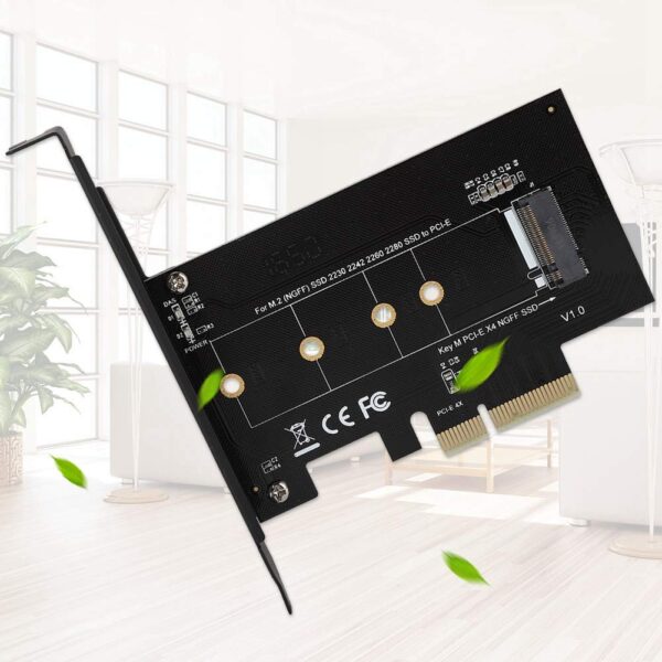 M2 to PCIE30 X4 Expansion Card Converter Adapter HighSpeed Transmission for PCIE SSD - Image 4