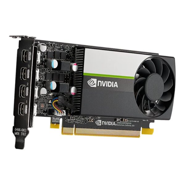 PNY NVIDIA T1000 4GB GDDR6 - High Profile professional graphics card, 4x Mini Display Ports (Renewed) - Image 5
