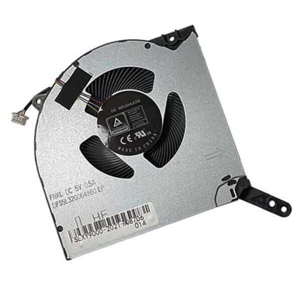 CPU Cooling Fan Replacement for Lenovo Legion Y9000K R9000K 7 16ACH 7-16ACHG6 82N6 2021 Year Series Laptop DFS5L32G064860 FNKL 5V 0.5A 4PIN (Only Fit for 5V Version,NOT Fit for 10V Version)