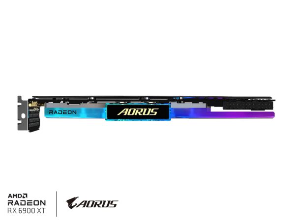 GIGABYTE AORUS Radeon RX 6900 XT Xtreme WATERFORCE WB 16G Graphics Card, WATERFORCE Water Block Cooling System, 16GB 256-bit GDDR6, GV-R69XTAORUSX WB-16GD Video Card (Renewed) - Image 6