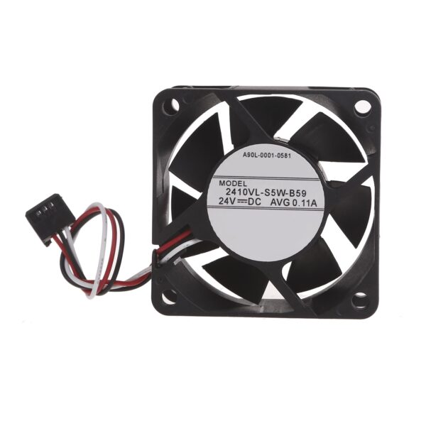 BEIDUOYANG DC24V 0.11A 2410VL-S5W-B59 59MM Cooling Fan for FANUC System Special Fan 5.9CM Fan 1PC 2410VL-S5W-B59 24V 0.11A 2 Lines Case Cooling Fan 59mm 59x59x25mm for NMB FANUC System Special Fan