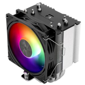 Thermalright Assassin X 90 SE ARGB CPU Air Cooler,TL-P9-S PWM ARGB Fan with 2200RPM,Computer Heatsink Cooler, AGHP 4.0 Technology, for AM4 AM5/Intel LGA1150/1151/1200/1700/1851,118mm High PC Cooling