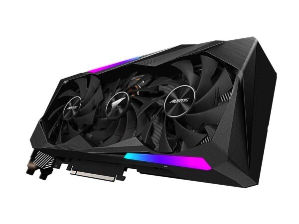 GIGABYTE AORUS GeForce RTX 3070 Master 8G Graphics Card, 3X WINDFORCE Fans, 8GB 256-bit GDDR6, GV-N3070AORUS M-8GD Video Card (Renewed) - Image 3