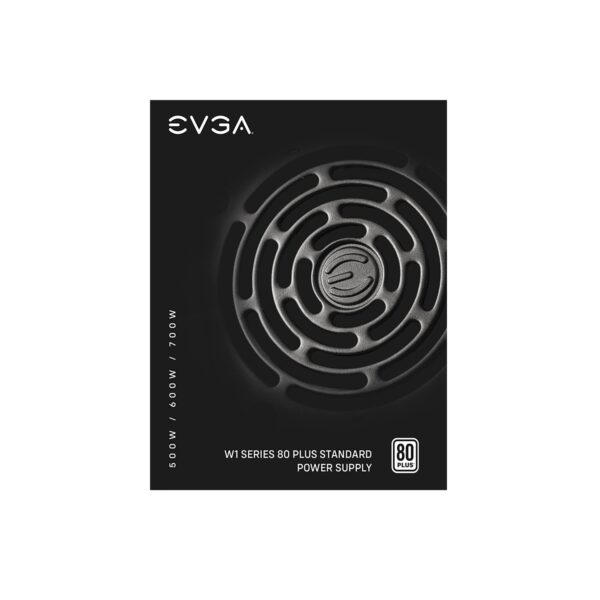 EVGA 500 W1, 80+ WHITE 500W, 3 Year Warranty, Power Supply 100-W1-0500-KR, Black (Renewed) - Image 2