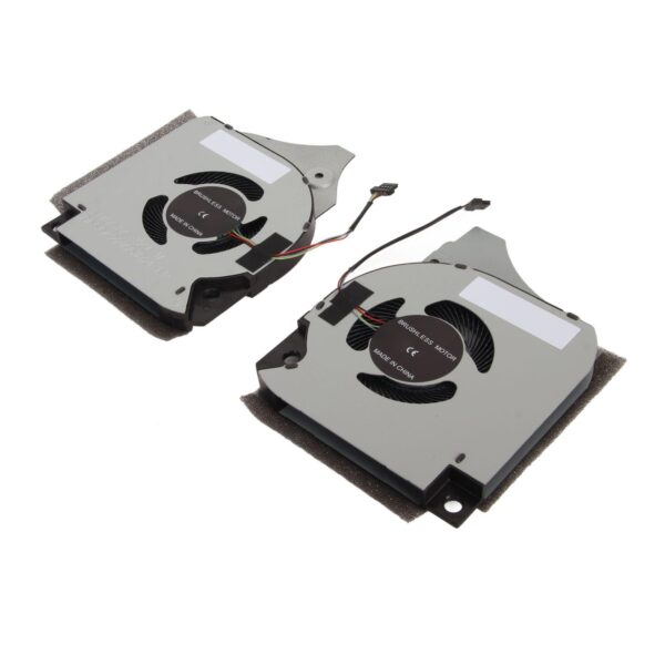 Computer Cooling Fan, Good Heat Dissipation Simple Installation Easy to Use Laptop Cooling Fan 4 Pin Powerful for DELL G5‑5590 G7‑7590 (CPU and GPU Cooling Fan) - Image 5