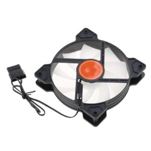 GRABLOOM 12cm Computer Case Cooling Fan for Desktop Computer Case Long Lifespans and Easy Installation 12cm Fan