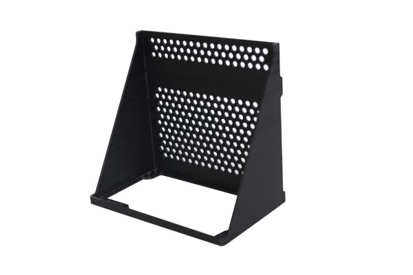 splash n color SplashNColor NR200 NR200P ATX PSU Front Mounting Bracket Compatible with Cooler Master NR200 NR200P Mini-ITX Pc Cases, Black (Low Mount)