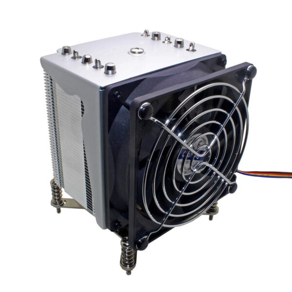 3U 4U Server CPU Cooler 5 Heat Pipe 9225 Cooling Fan for Intel Xeon LGA 1366 1356 Industrial Personal Computer Active Cooling