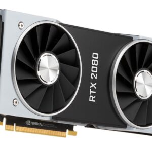 NVIDIA GeForce RTX 2080 Graphics Card, 8GB GDDR6 256 Bit, Displayport, HDMI, USB-Type C (Renewed)