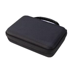 AsrMyjcx Hard Shell Mini Desktop Computer Case Outdoor Carrying Case Lightweight Wearproof Hard Electronics Organizer for M4 Pro Mouse